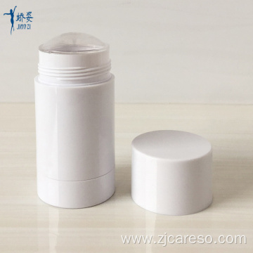 75ml Glossy White Empty Deodorant Stick Container